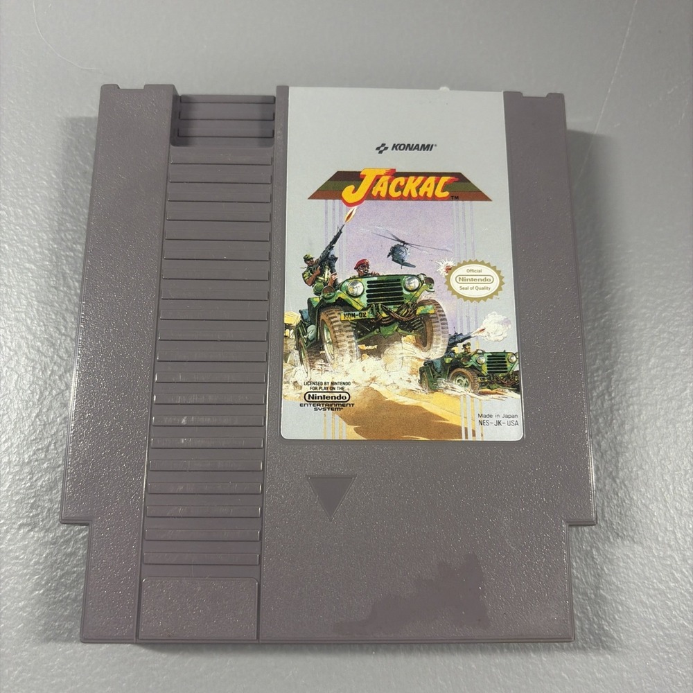 Jackal Nintendo NES Cart Only Good Condition